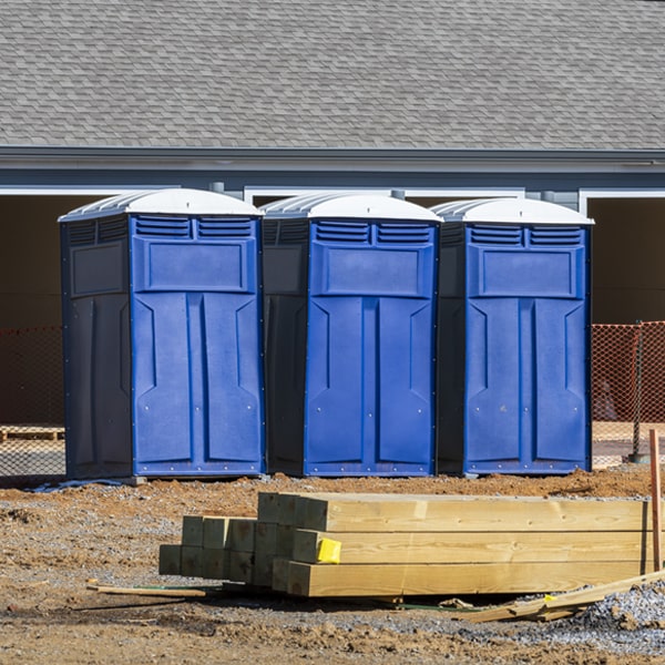 how do you dispose of waste after the porta potties have been emptied in Atwood